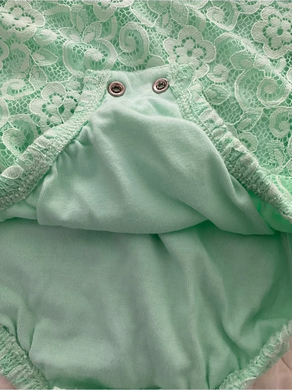 Cat & Jack mint lace
